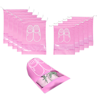 10 Pack Non-Woven Drawstring Shoe Storage Bag Men Women Travel Gym Shoe Packing Organizer Bag Pouch
10 Pack Non-Woven Drawstring Shoe Storage Bag Men Women Travel Gym Shoe Packing Organizer Bag Pouch