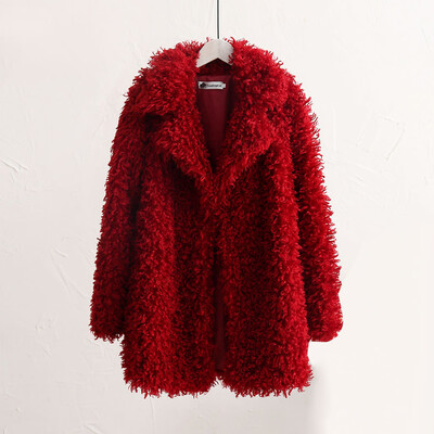 Toponeto Fashion Women Circle Wool Loose Long Sleeve Turn-Down Collar Warm Plush Coat
Toponeto Fashion Women Circle Wool Loose Long Sleeve Turn-Down Collar Warm Plush Coat