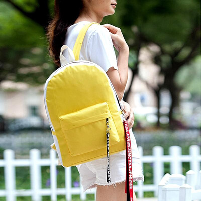 Fashion Women Girls Backpack Contrast Color Large Capacity Student Schoolbag Laptop Travel Bag
Fashion Women Girls Backpack Contrast Color Large Capacity Student Schoolbag Laptop Travel Bag