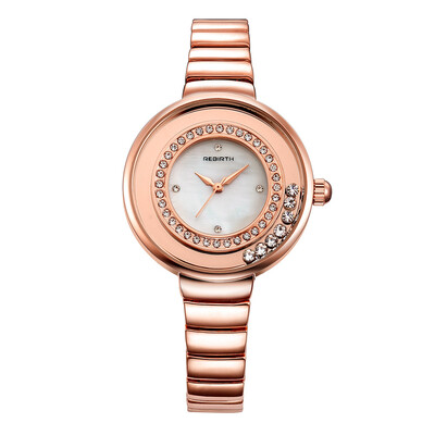 REBIRTH Lai Po Fu hot ladies diamond decorative steel with quartz watch fashion womens watch
REBIRTH Lai Po Fu hot ladies diamond decorative steel with quartz watch fashion womens watch
