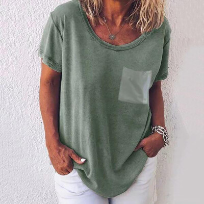 Starmoon Women Casual Solid O-Neck Short Sleeve Comfortable Loose Top T-Shirt Blouse
Starmoon Women Casual Solid O-Neck Short Sleeve Comfortable Loose Top T-Shirt Blouse