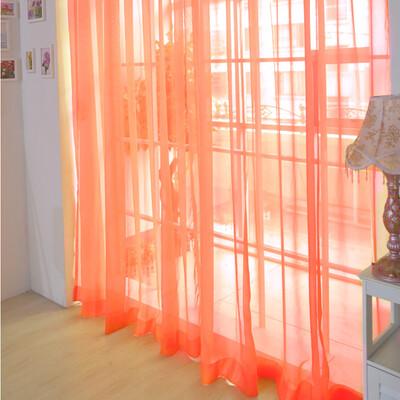 Toponeto 1 PCS Pure Color Tulle Door Window Curtain Drape Panel Sheer Scarf Valances
Toponeto 1 PCS Pure Color Tulle Door Window Curtain Drape Panel Sheer Scarf Valances