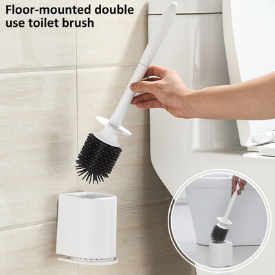 Toilet Brush Rubber Head Holder Brush for Toilet Wall Hanging Household Floor Cleaning Bathroom Accessories Bath Brush Ceramic
Toilet Brush Rubber Head Holder Brush for Toilet Wall Hanging Household Floor Cleaning Bathroom Accessories Bath Brush Ceramic