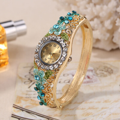 Explosion retro cloisonne 3D flower open womens wrist watch ladies fashion luxury bracelet quartz watch
Explosion retro cloisonne 3D flower open womens wrist watch ladies fashion luxury bracelet quartz watch