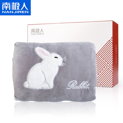 Antarctic hot water bottle rabbit embroidered water explosion-proof hand warmers charging safe cute cute water&electricity separation explosion-proof electric heating bag gray
Antarctic hot water bottle rabbit embroidered water explosion-proof hand warmers charging safe cute cute water&electricity separation explosion-proof electric heating bag gray