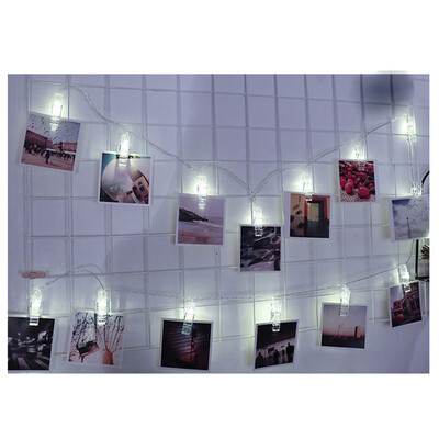 Siaonvr 15M 10 LED Hanging Card Picture Clips Photo Pegs String Light Lamp Indoor Decor
Siaonvr 15M 10 LED Hanging Card Picture Clips Photo Pegs String Light Lamp Indoor Decor
