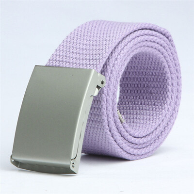 2019 New Fashion Men Women General belts Canvas Unisex Candy Color belt Solid Buckle Military belts For Jeans Cowboy Pants 110cm
2019 New Fashion Men Women General belts Canvas Unisex Candy Color belt Solid Buckle Military belts For Jeans Cowboy Pants 110cm