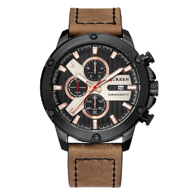 CURREN 8308 Business Men Quartz Watch Calendar Chronograph Fashion Casual Leather Band Male Wristwatch
CURREN 8308 Business Men Quartz Watch Calendar Chronograph Fashion Casual Leather Band Male Wristwatch