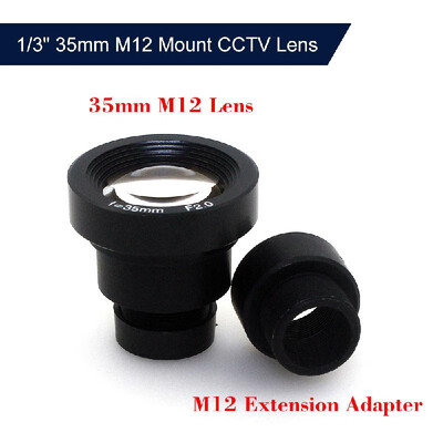 13" 35mm M12 Mount CCTV Lens F20 Long Focal Length CCTV MTV Board Lens with Extension Adapter for Security CCTV Camera
13" 35mm M12 Mount CCTV Lens F20 Long Focal Length CCTV MTV Board Lens with Extension Adapter for Security CCTV Camera
