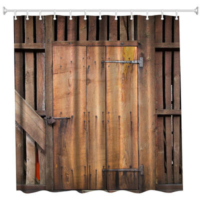 The Barn Doors Polyester Shower Curtain Bathroom Curtain High Definition 3D Printing Water-Proof
The Barn Doors Polyester Shower Curtain Bathroom Curtain High Definition 3D Printing Water-Proof