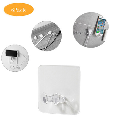 〖Follure〗6pc Wall Storage Hook Power Plug Socket Holder Wall Adhesive Hanger Home Office
〖Follure〗6pc Wall Storage Hook Power Plug Socket Holder Wall Adhesive Hanger Home Office