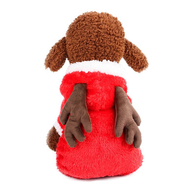 Pet Christmas Costumes Reindeer Jumpsuit Christmas Elk Costume Dog Clothes Winter Puppy Holiday Dogs Apparel Outfit
Pet Christmas Costumes Reindeer Jumpsuit Christmas Elk Costume Dog Clothes Winter Puppy Holiday Dogs Apparel Outfit