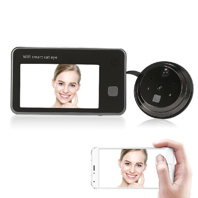 720P WiFi Visual Intercom Door Phone 43" Monitor Wireless Digital Peephole Door Viewer 2-way Audio Video Door Eye Doorbell HD 10
720P WiFi Visual Intercom Door Phone 43" Monitor Wireless Digital Peephole Door Viewer 2-way Audio Video Door Eye Doorbell HD 10