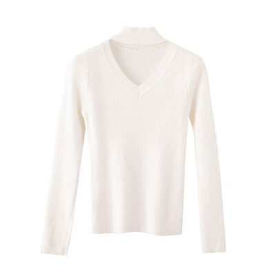 Sweaters V-neck slim slimming women Halter long sleeve knitted tops Autumn v-neck winter pullover Casual ladies jumper pull slim
Sweaters V-neck slim slimming women Halter long sleeve knitted tops Autumn v-neck winter pullover Casual ladies jumper pull slim