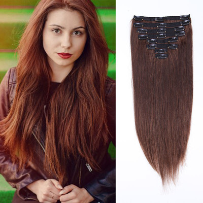 8 PcsSet 100 Human Hair Extensions Natural Straight Clip In Hair Extensions High Quality Soft Reusable
8 PcsSet 100 Human Hair Extensions Natural Straight Clip In Hair Extensions High Quality Soft Reusable