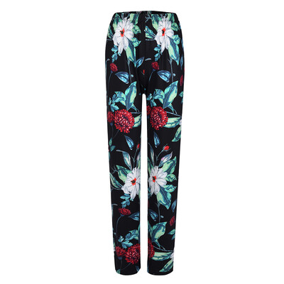 Tailored Fashion Women Mid-Waist Floral Print Elastic Waist Long Loose Straight Pants
Tailored Fashion Women Mid-Waist Floral Print Elastic Waist Long Loose Straight Pants