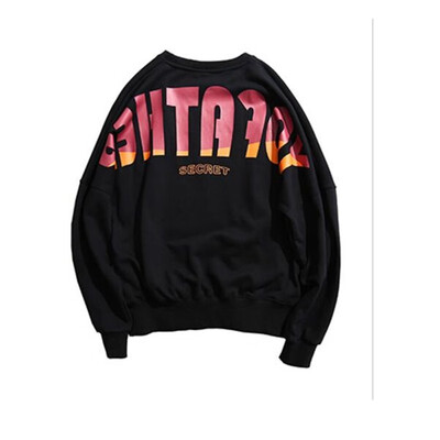 European&American street hip hop couple sweater autumn 2018 new loose tide brand round neck pullover men
European&American street hip hop couple sweater autumn 2018 new loose tide brand round neck pullover men