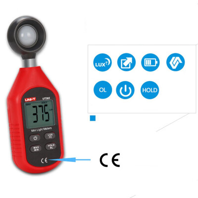 UNI-T UT383 Digital Luxmeter Light Meter Lux FC Meter Luminometer Photometer 200000 Lux
UNI-T UT383 Digital Luxmeter Light Meter Lux FC Meter Luminometer Photometer 200000 Lux