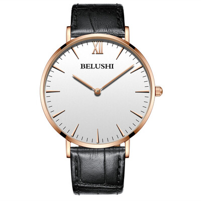 New ultra-thin mens watch belt waterproof wrist watch student fashion Korean fashion sports quartz watch
New ultra-thin mens watch belt waterproof wrist watch student fashion Korean fashion sports quartz watch