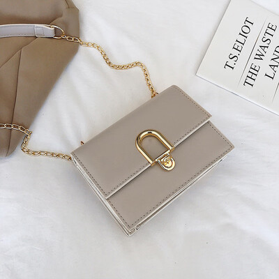 Qiao Bani 2019 new Korean version of the fashion Dongdaemun simple solid color chain flip cover shoulder slant diagonal tide handbag
Qiao Bani 2019 new Korean version of the fashion Dongdaemun simple solid color chain flip cover shoulder slant diagonal tide handbag