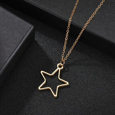 Vintage Gold Heart Round Star Pendant Necklace For Women Korean Eye Best Friend Necklace For Women Fashion Bohemian Jewelry
Vintage Gold Heart Round Star Pendant Necklace For Women Korean Eye Best Friend Necklace For Women Fashion Bohemian Jewelry