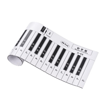 Fingering Version 88 Keys Piano Keyboard Fingering Practice Chart Sheet with Notes & Stave Reference Piano Teaching Guide Assistiv
Fingering Version 88 Keys Piano Keyboard Fingering Practice Chart Sheet with Notes & Stave Reference Piano Teaching Guide Assistiv