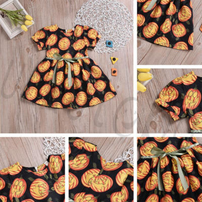 SUNSIOM Fashion Newborn Kids Baby Girls Halloween Pumpkin Dress Summer Party Clothing
SUNSIOM Fashion Newborn Kids Baby Girls Halloween Pumpkin Dress Summer Party Clothing