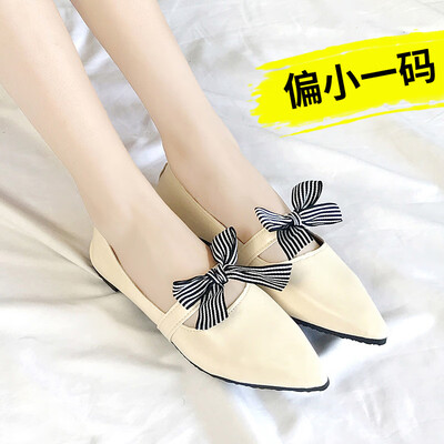 Shallow single shoes 2019 new pointed flat-bottomed butterfly tie womens original night fairy soft girl ladle shoes
Shallow single shoes 2019 new pointed flat-bottomed butterfly tie womens original night fairy soft girl ladle shoes