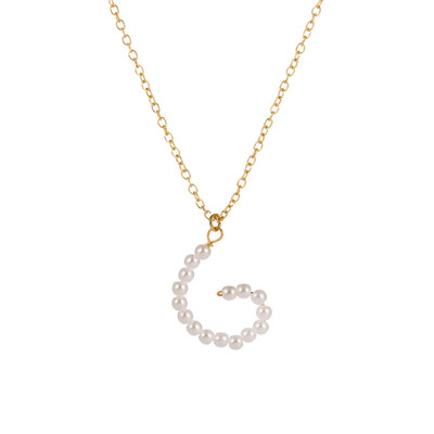 New Fashion A-Z 26 Letter Necklace Alphabet Pendant Jewelry Statement Elegant Pearl Gold Chain Long Necklace
New Fashion A-Z 26 Letter Necklace Alphabet Pendant Jewelry Statement Elegant Pearl Gold Chain Long Necklace