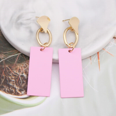 EK748 New Design Handmade Geometric Sequin Pendant Drop Earrings for Women Long Exaggerated Earring Brincos Pendientes Gift
EK748 New Design Handmade Geometric Sequin Pendant Drop Earrings for Women Long Exaggerated Earring Brincos Pendientes Gift