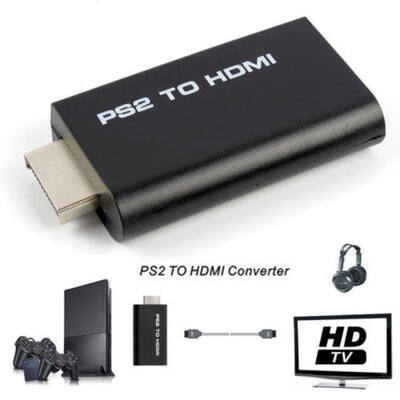 Portable HD Adapter PS2 to HDMI Video Converter Multimedia Interface Converter
Portable HD Adapter PS2 to HDMI Video Converter Multimedia Interface Converter