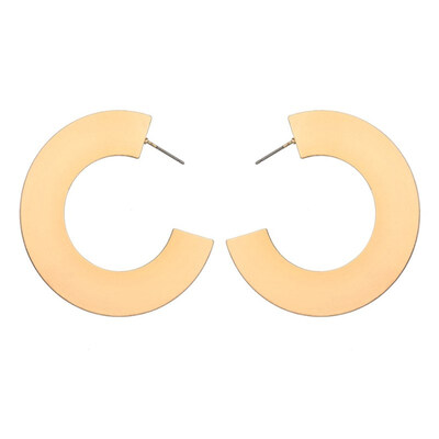 EK2178 Trendy Large Glossy C Type Drop Earrings for Women Big Circle Metal Loop Earrings Statement Punk Rock Party Jewelry Gift
EK2178 Trendy Large Glossy C Type Drop Earrings for Women Big Circle Metal Loop Earrings Statement Punk Rock Party Jewelry Gift