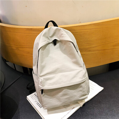Recreational Simple Backpack Girls High School Students Shoulder Bag Korean version of ulzzang Girls in Wind Junior High School Ba
Recreational Simple Backpack Girls High School Students Shoulder Bag Korean version of ulzzang Girls in Wind Junior High School Ba