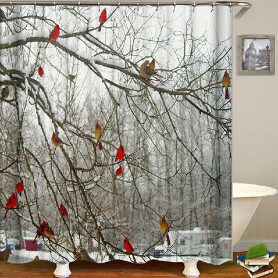 Shower Curtain Flowers Trees Print Blackout Curtains Waterproof Mildew-proof Bathroom Curtain 71"x71"
Shower Curtain Flowers Trees Print Blackout Curtains Waterproof Mildew-proof Bathroom Curtain 71"x71"