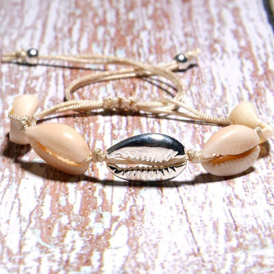 4 Colors Bohemia Handmade Shell Anklet Bracelets Bangles Adjustable Braided Rope Bracelet Beach Jewelry For Women Girls
4 Colors Bohemia Handmade Shell Anklet Bracelets Bangles Adjustable Braided Rope Bracelet Beach Jewelry For Women Girls