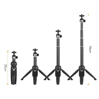 YUNTENG YT-9928 2-in-1 Mini Desktop Tripod Selfie Stick with Phone Holder Remote Controller Max Load 022kg for iPhone 7 7plus Xi
YUNTENG YT-9928 2-in-1 Mini Desktop Tripod Selfie Stick with Phone Holder Remote Controller Max Load 022kg for iPhone 7 7plus Xi