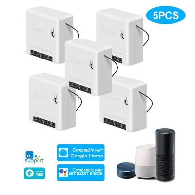SONOFF MINI DIY Two Way Smart Switch Small Body Remote Control WiFi Switch Support An External Switch Work With Google HomeNest I
SONOFF MINI DIY Two Way Smart Switch Small Body Remote Control WiFi Switch Support An External Switch Work With Google HomeNest I