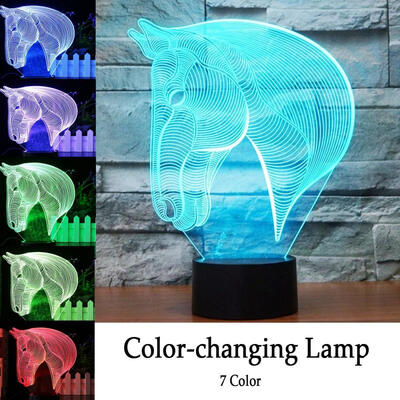 Greensen Creative Horse Pattern LED Desk Lamp 7 Color Changing Touch Switch Table Night Light Home Decor
Greensen Creative Horse Pattern LED Desk Lamp 7 Color Changing Touch Switch Table Night Light Home Decor