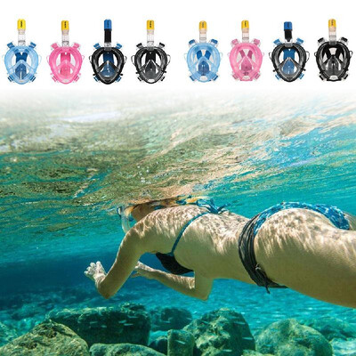 TOMSHOO Adult Easy Swimming Diving Snorkel Mask 180° Panoramic Full Face Design with Action Camera Mounting for GoPro
TOMSHOO Adult Easy Swimming Diving Snorkel Mask 180° Panoramic Full Face Design with Action Camera Mounting for GoPro
