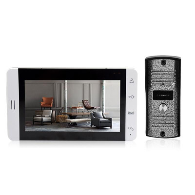 Home Security 7-inch LCD Screen Monitor Color Video Door Viewer Door Bell Touch Button Video Intercom Monitor Kit IR Night Vision
Home Security 7-inch LCD Screen Monitor Color Video Door Viewer Door Bell Touch Button Video Intercom Monitor Kit IR Night Vision