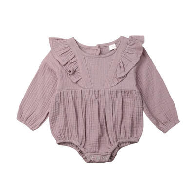 Cute Infant Baby Girl Solid Color Long Sleeve Ruffle Bodysuit Romper Autumn Outfit Clothes Tops
Cute Infant Baby Girl Solid Color Long Sleeve Ruffle Bodysuit Romper Autumn Outfit Clothes Tops
