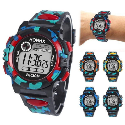 Students Waterproof Multifunctional Kids LED Watch Wristwatches Childrens Watch Electronic Watch 5 Colors
Students Waterproof Multifunctional Kids LED Watch Wristwatches Childrens Watch Electronic Watch 5 Colors