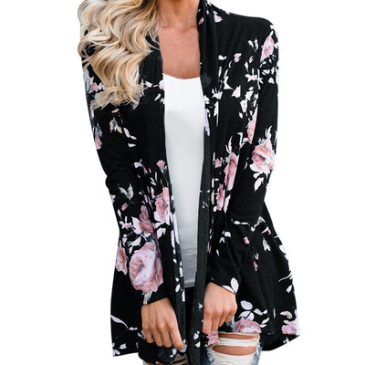 Toponeto Women Ladies Floral Jacket Open Front Kimono Overcoat Casual Cardigan BKL
Toponeto Women Ladies Floral Jacket Open Front Kimono Overcoat Casual Cardigan BKL