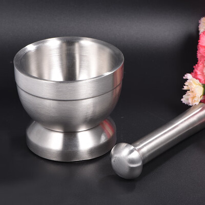 Greensen Stainless Steel Mortar&Pestle Mixing Grinding Bowl Set Kitchen Garlic Grinder Tool
Greensen Stainless Steel Mortar&Pestle Mixing Grinding Bowl Set Kitchen Garlic Grinder Tool