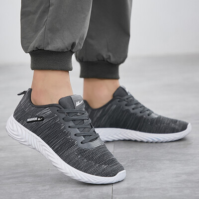 Pull back Warrior casual breathable mesh mens laced lightweight running sneakers WXY-L046C Gray 42
Pull back Warrior casual breathable mesh mens laced lightweight running sneakers WXY-L046C Gray 42