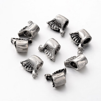 Peacock Tibetan Style Alloy European Beads Large Hole Beads Antique Silver 11x135x7mm Hole 5mm
Peacock Tibetan Style Alloy European Beads Large Hole Beads Antique Silver 11x135x7mm Hole 5mm