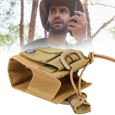 Greensen Portable Tactical Military Walkie Talkie Bag Pouch Radio Holder Case for Outdoor Sports
Greensen Portable Tactical Military Walkie Talkie Bag Pouch Radio Holder Case for Outdoor Sports
