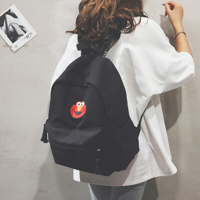 School bag Korean high school students ins wind shoulder bag female 2019 new fashion large capacity trend cartoon backpack
School bag Korean high school students ins wind shoulder bag female 2019 new fashion large capacity trend cartoon backpack