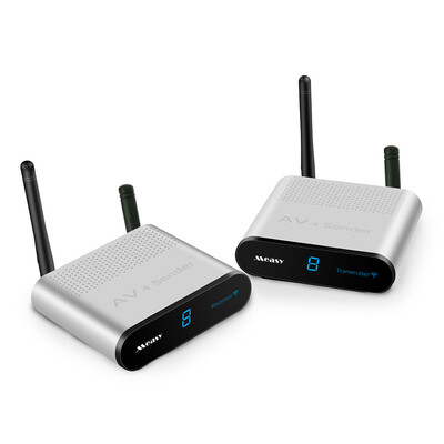 〖Follure〗Measy 24GHz Set-top Box Wireless Shared Transmitter And Receiver Audio Video
〖Follure〗Measy 24GHz Set-top Box Wireless Shared Transmitter And Receiver Audio Video