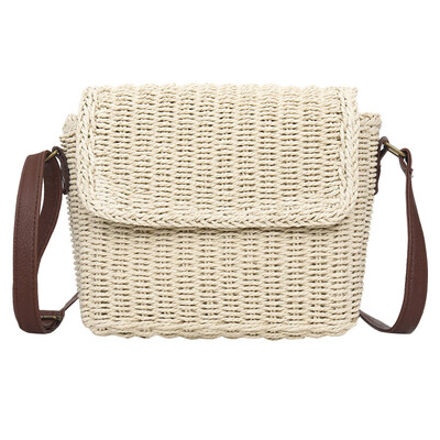 Tailored Womens Fashion Straw Woven Bag Solid Color Handbag Multi-Function Shoulder Bag
Tailored Womens Fashion Straw Woven Bag Solid Color Handbag Multi-Function Shoulder Bag